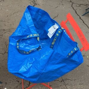 IKEA FRAKTA Large Tote Bag IKEA LARGE BLUE TOTE